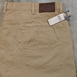 Polo Khaki Chinos NWT 42x30